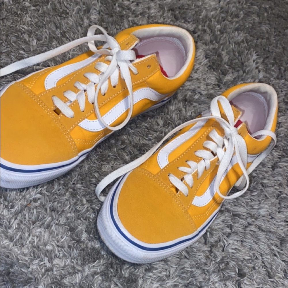 yellow vans